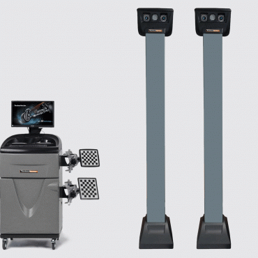 Стенд 3D Техно-Вектор V 7204 HAS для сход-развала, 4-х камерный, напольный тип монтажа -две стойки, применяется с подъемником фото 1